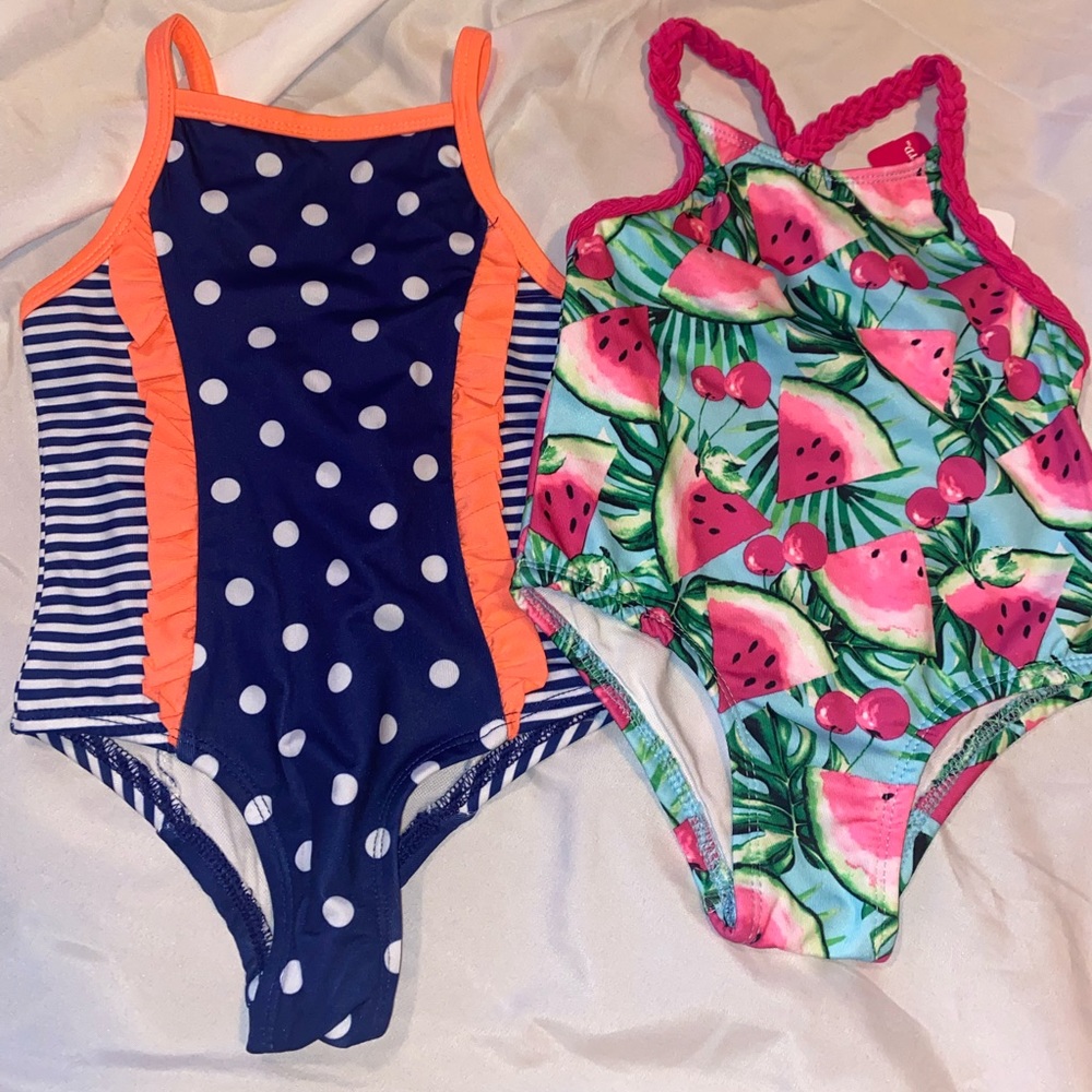 24m bathing suit lot,2 pieces,NWT,2 different designs,size 24 months